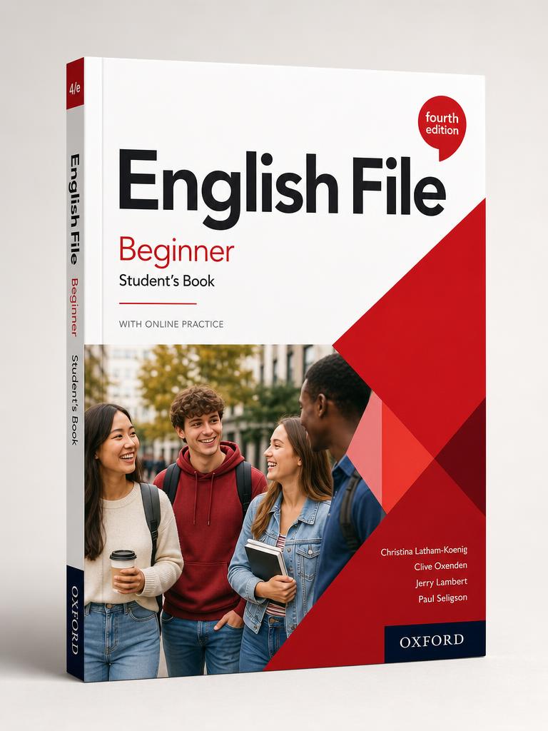 غلاف كتاب English File Beginner Student's Book – الطبعة الخامسة