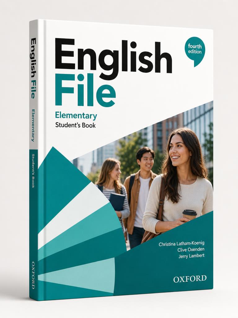 غلاف كتاب English File Elementary Student's Book – الطبعة الخامسة