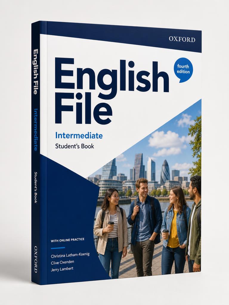غلاف كتاب English File Intermediate Student's Book – الطبعة الخامسة